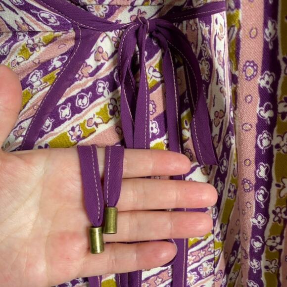 Free People Phoebe Maxi Wrap Dress size XS - Picture 7 of 11